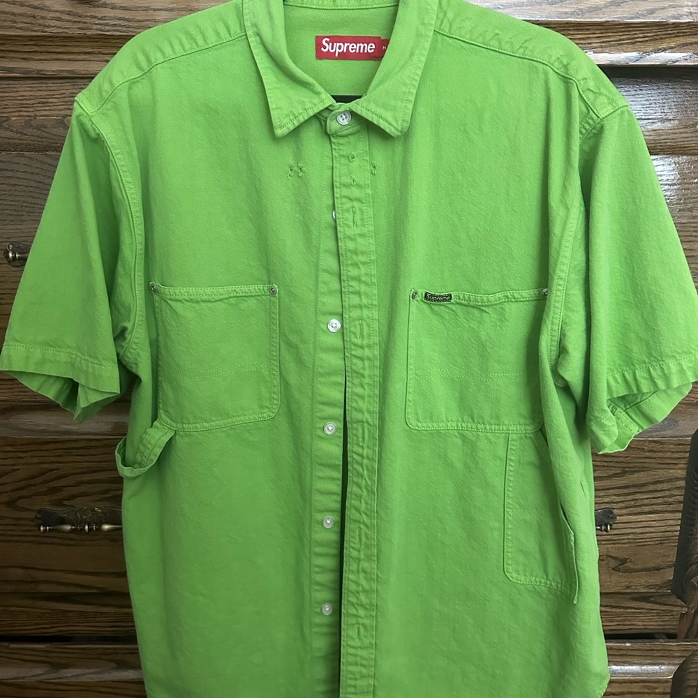 Supreme S/S Loose Denim Painter Shirt